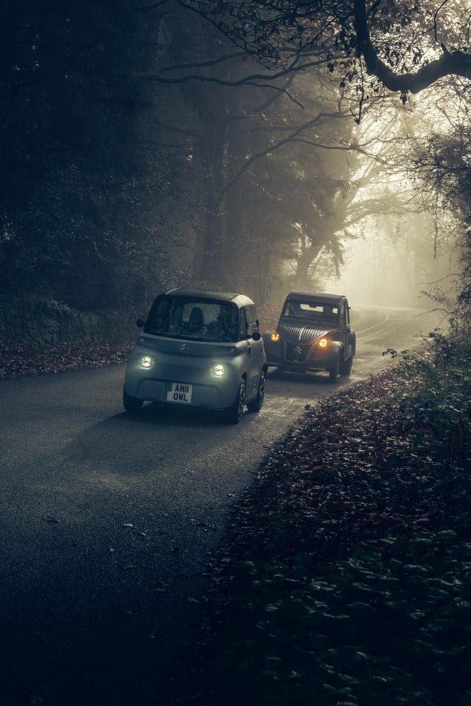 Watch the Citroën Ami meets its ancestor Watch the Citroën Ami meets its ancestor
