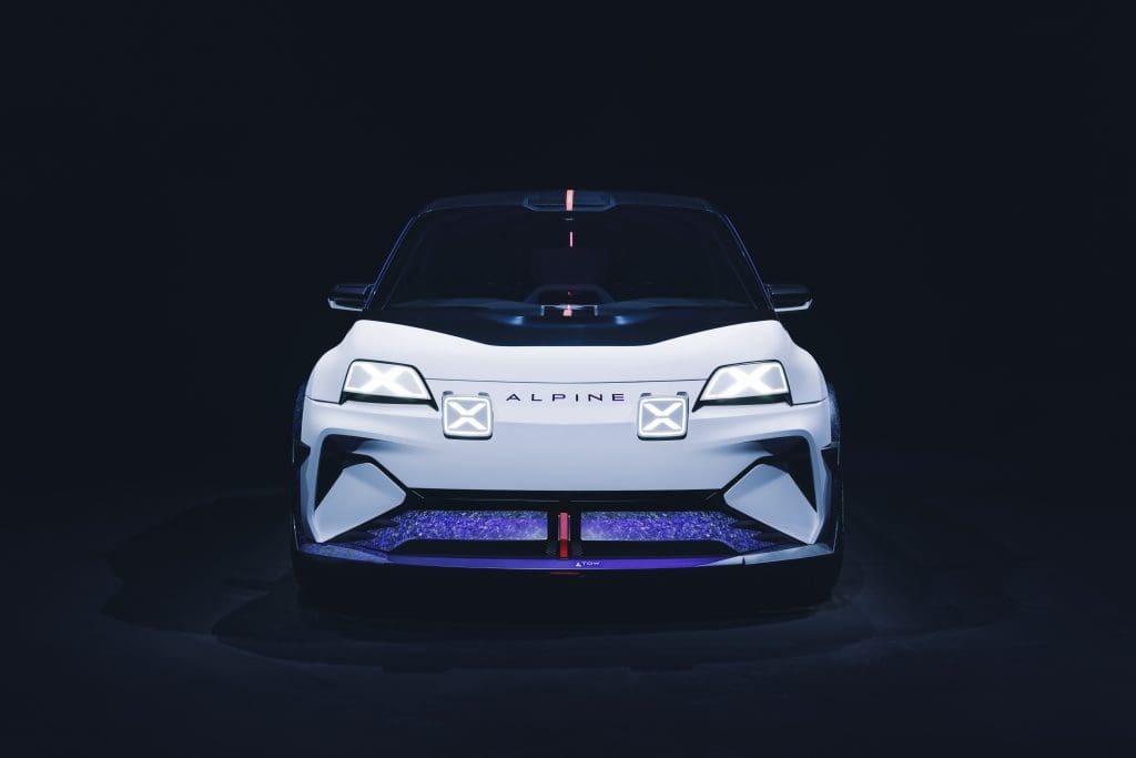 Alpine goes FWD and electric